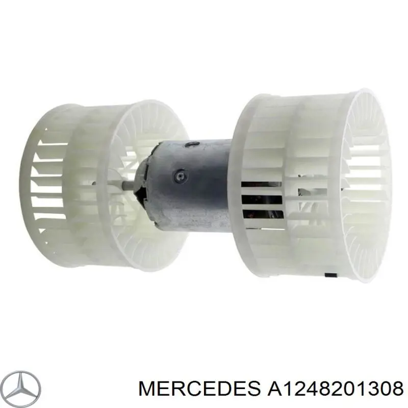 A1248201308 Mercedes двигун вентилятора пічки (обігрівача салону)