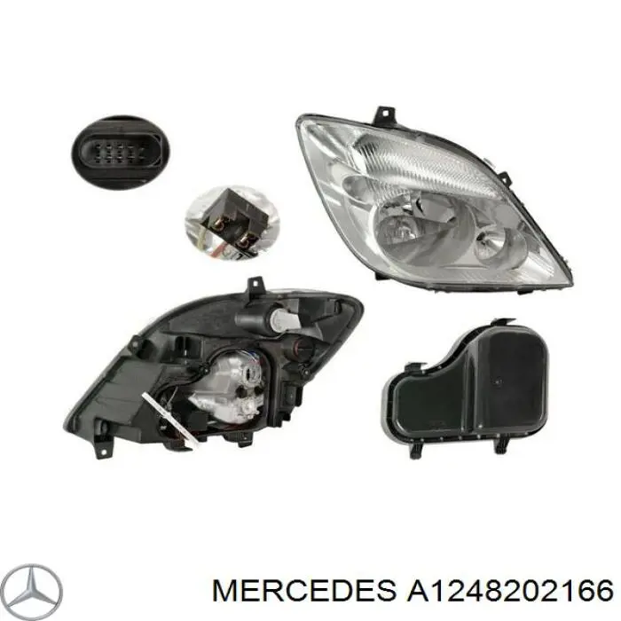 A1248202166 Mercedes фара ліва