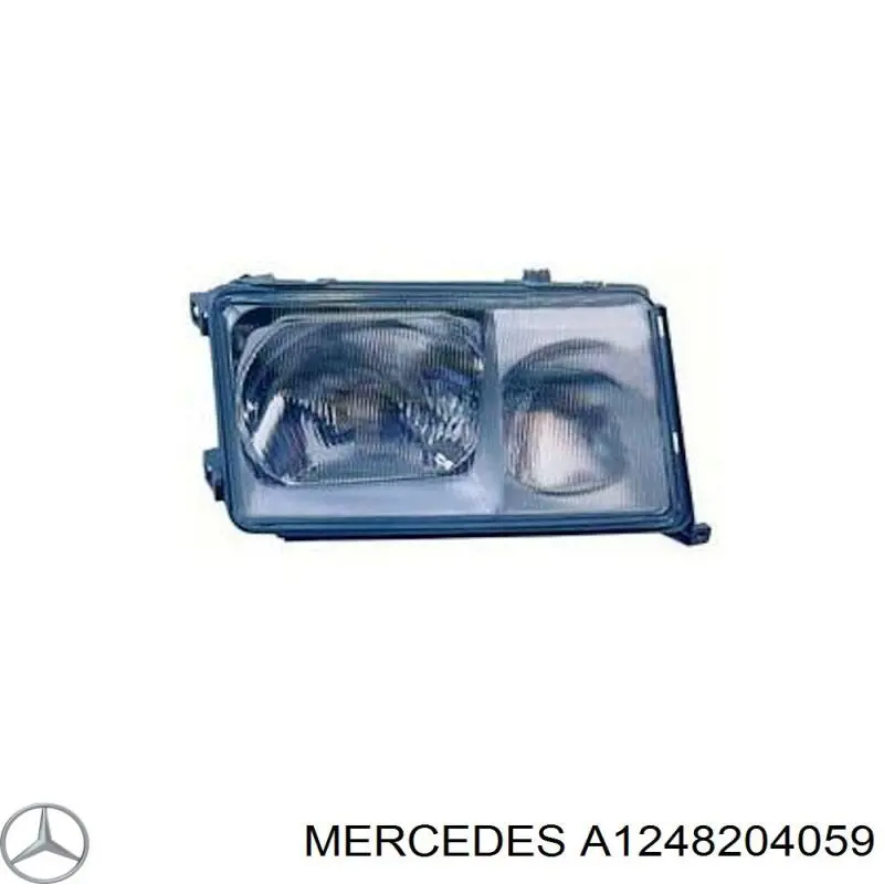 Основна фара - вставка Mercedes A1248204059 ціна, від 77.38 USD