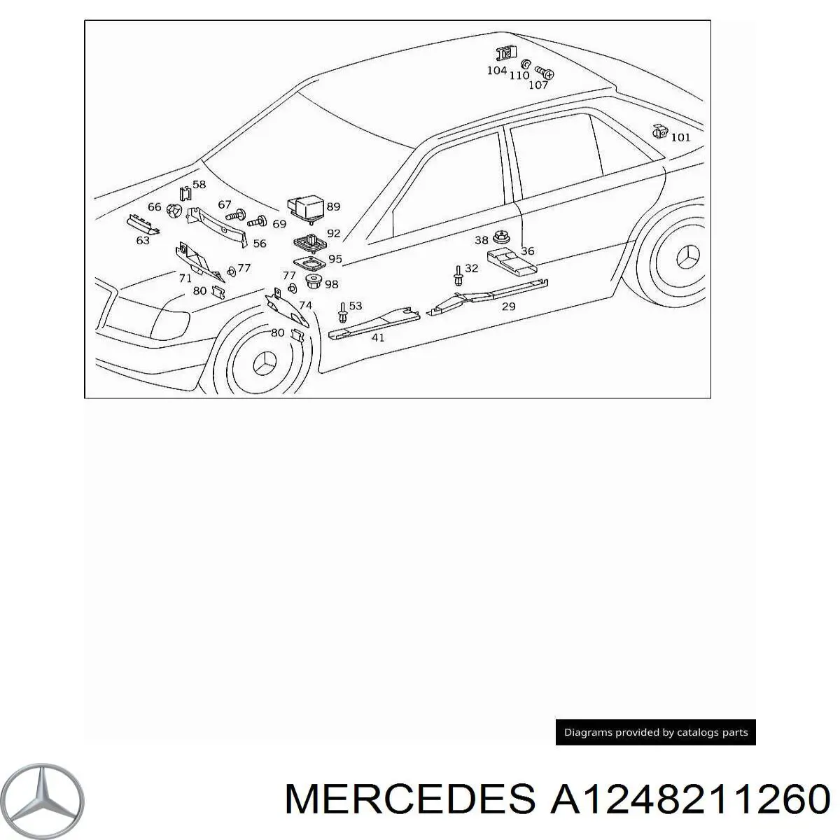 A1248211260 Mercedes 