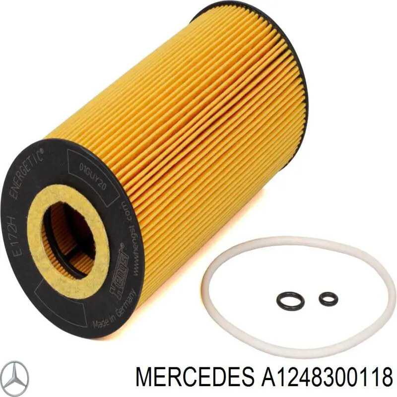 Фільтр повітряний обігрівача Mercedes A1248300118 ціна, від 13.17 USD