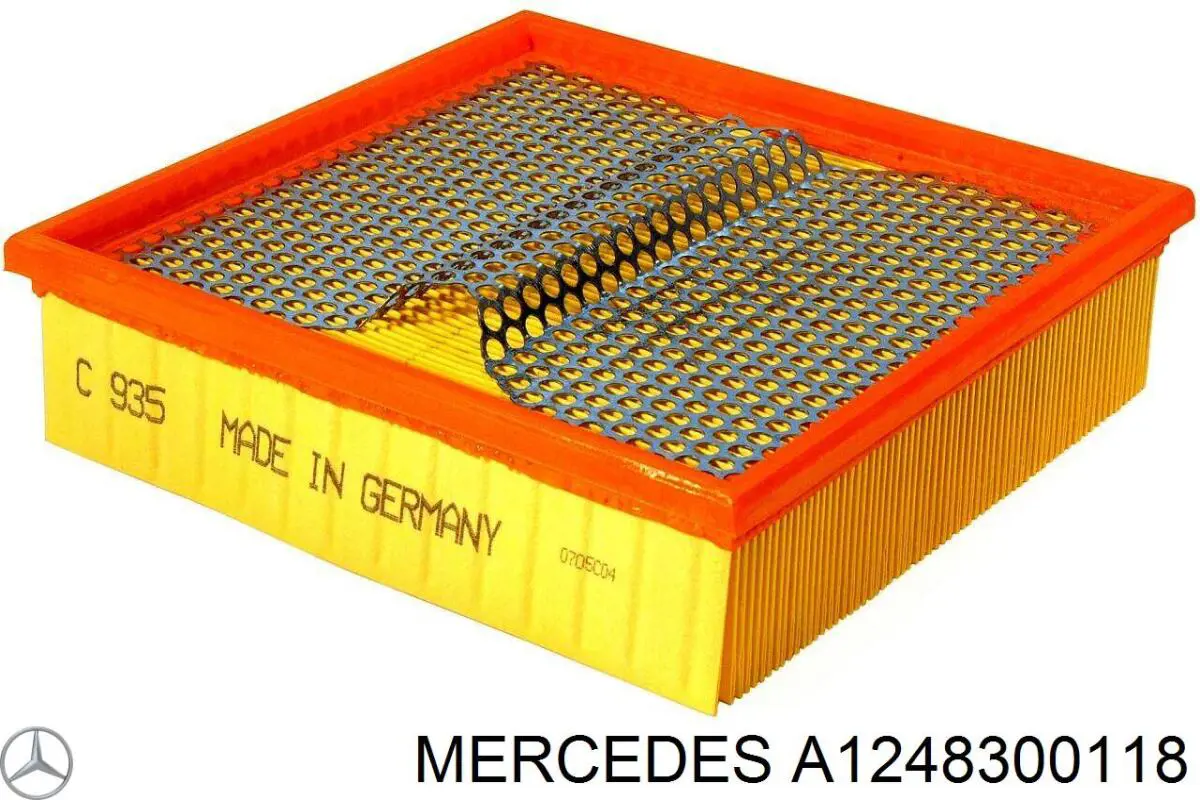 Купити A1248300118 Mercedes Фільтр салону вугільний