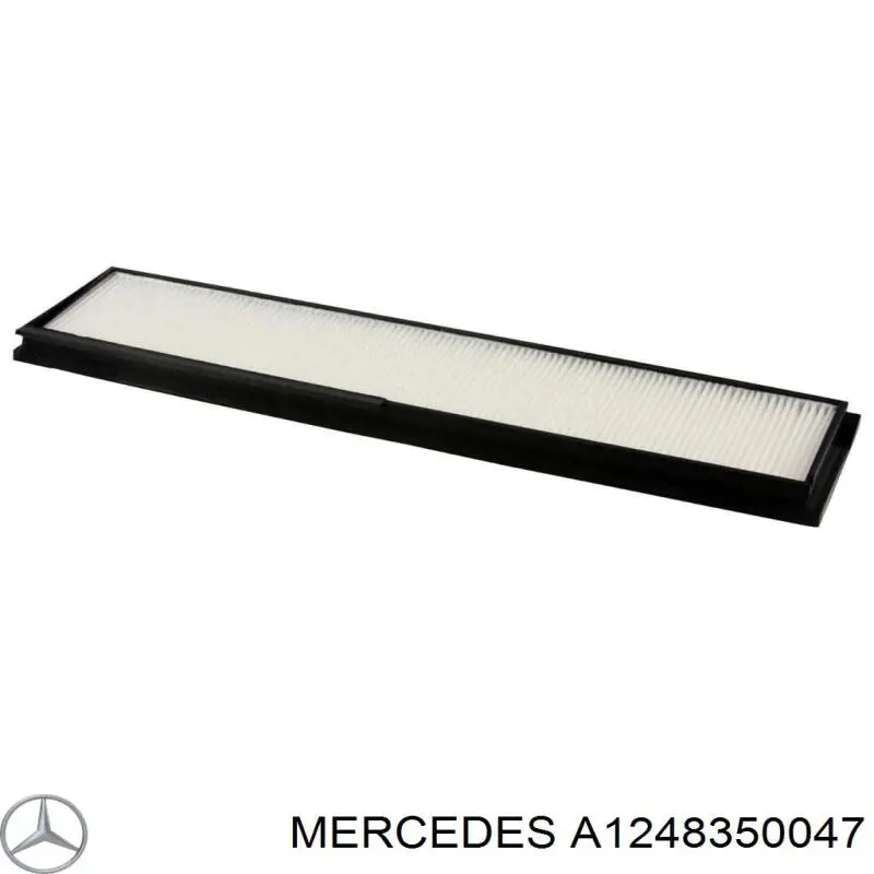 Фільтр повітряний обігрівача Mercedes A1248350047 ціна, від 12.39 USD
