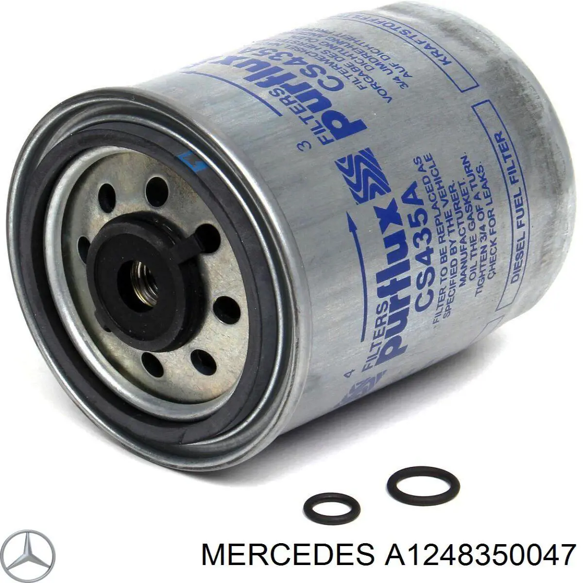 Повітряний фільтр салону Mercedes A1248350047
