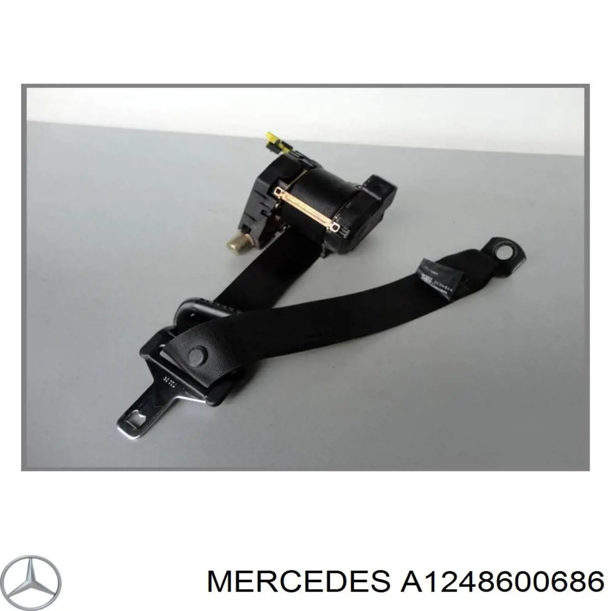 Пасок безпеки передній правий Mercedes A1248600686 ціна, від 12.67 USD