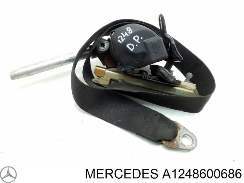 A1248600686 Mercedes Ремені безпеки