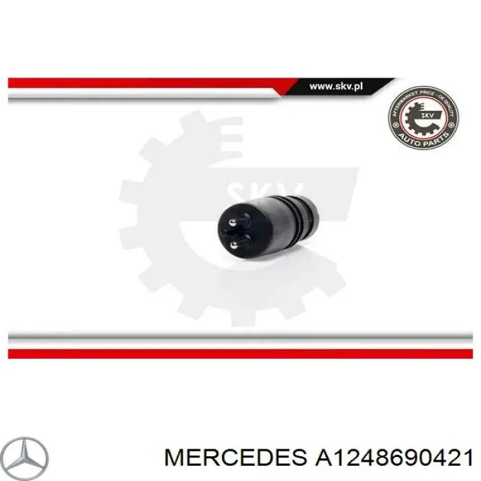 Моторчик омивача переднього скла Mercedes A1248690421 ціна, від 6.33 USD
