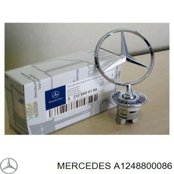A1248800086 Mercedes Емблема капота