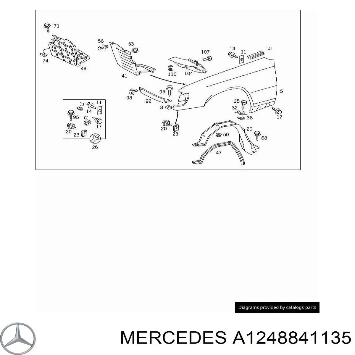 A1248841135 Mercedes 