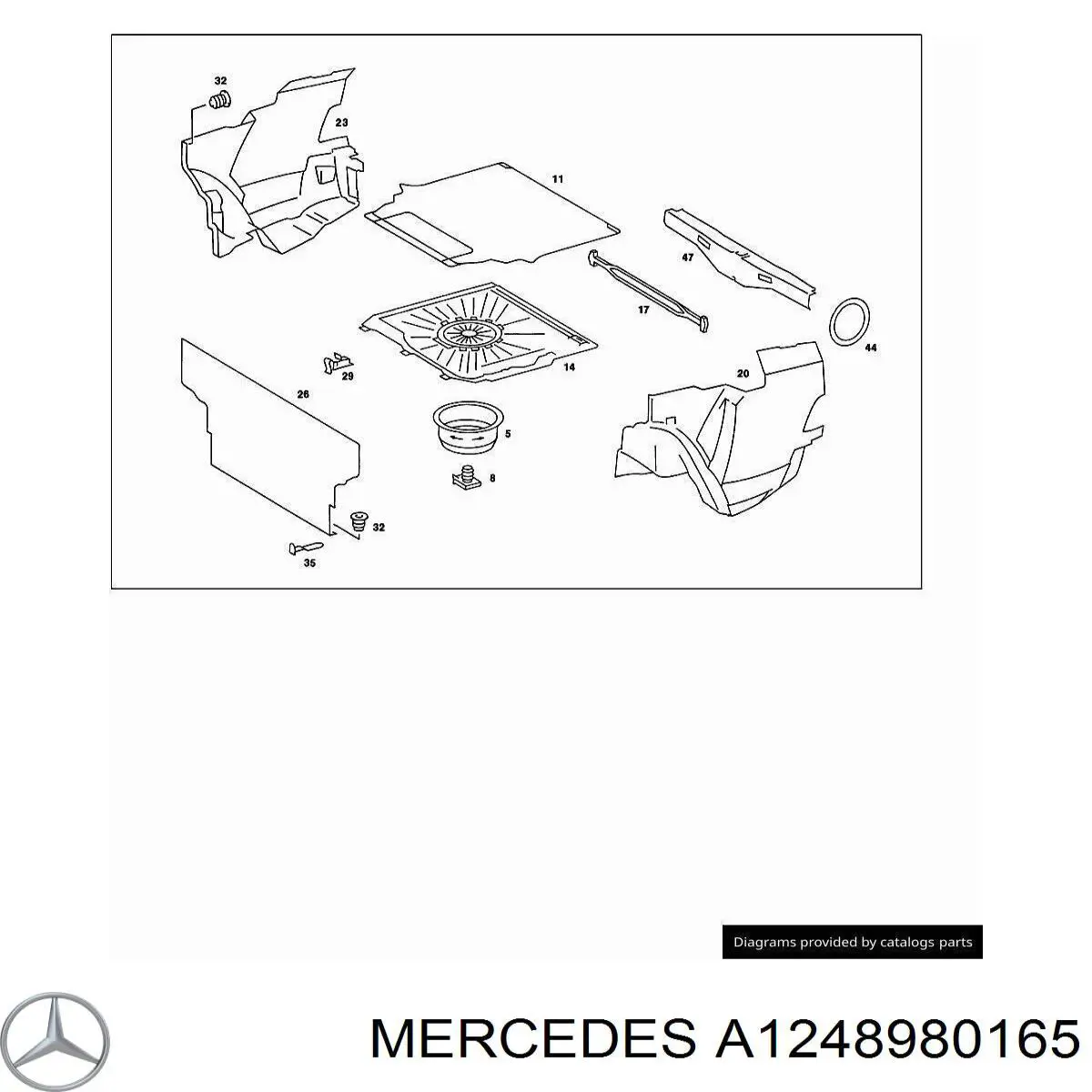 A1248980165 Mercedes 