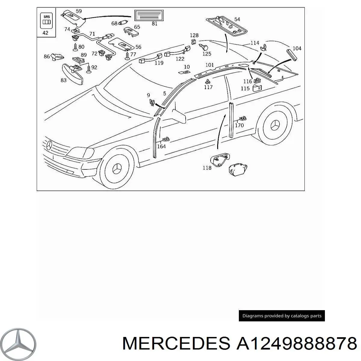 A1249888878 Mercedes 