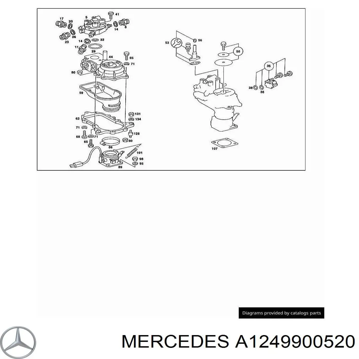  A1249900520 Mercedes