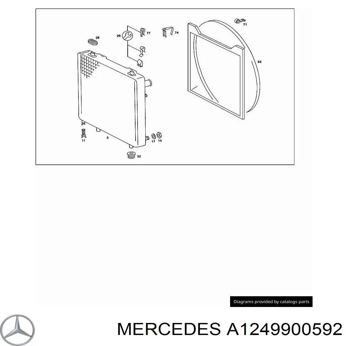  0009909092 Mercedes