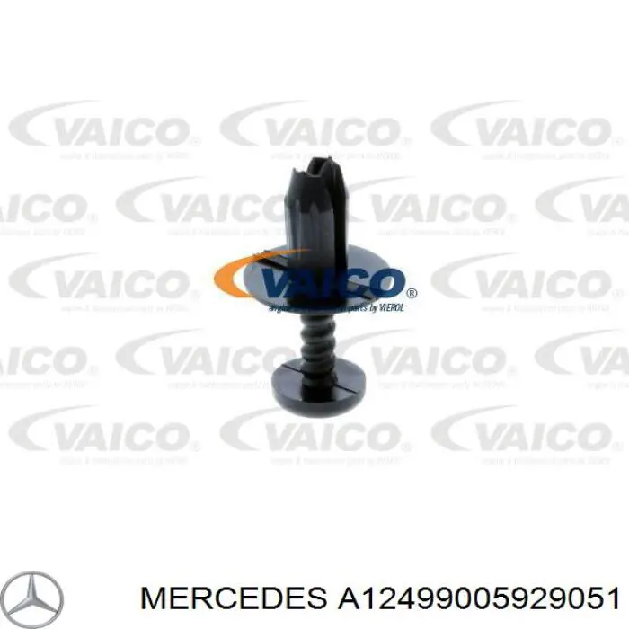 Пістон (кліп) кріплення обшивки дверей Mercedes A12499005929051 ціна, від 0.59 USD
