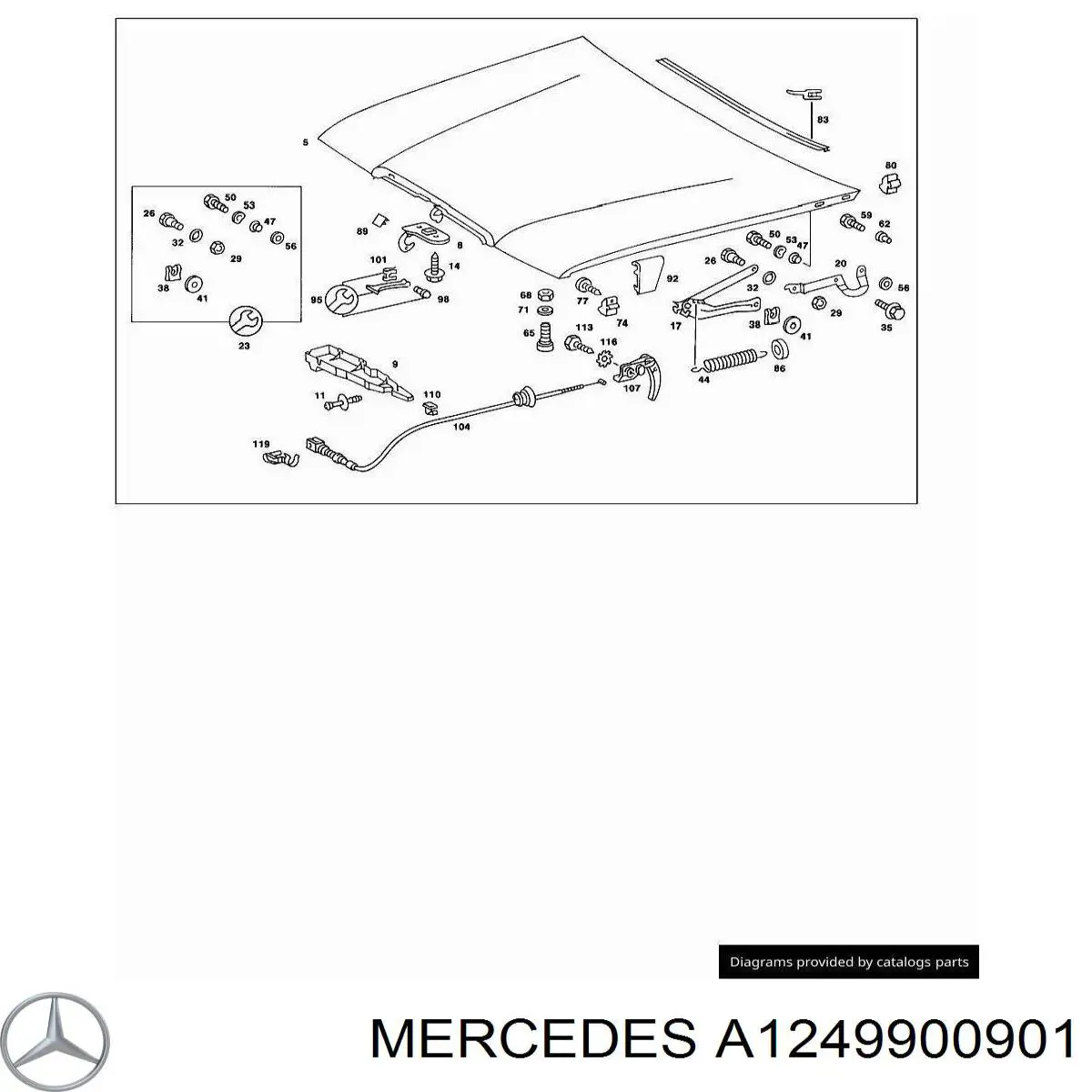  A1249900901 Mercedes