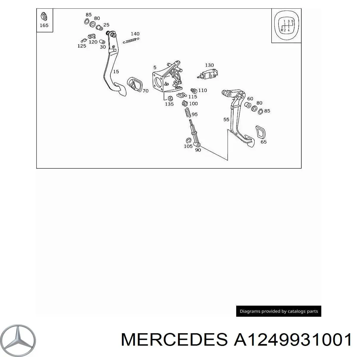  A1249931001 Mercedes