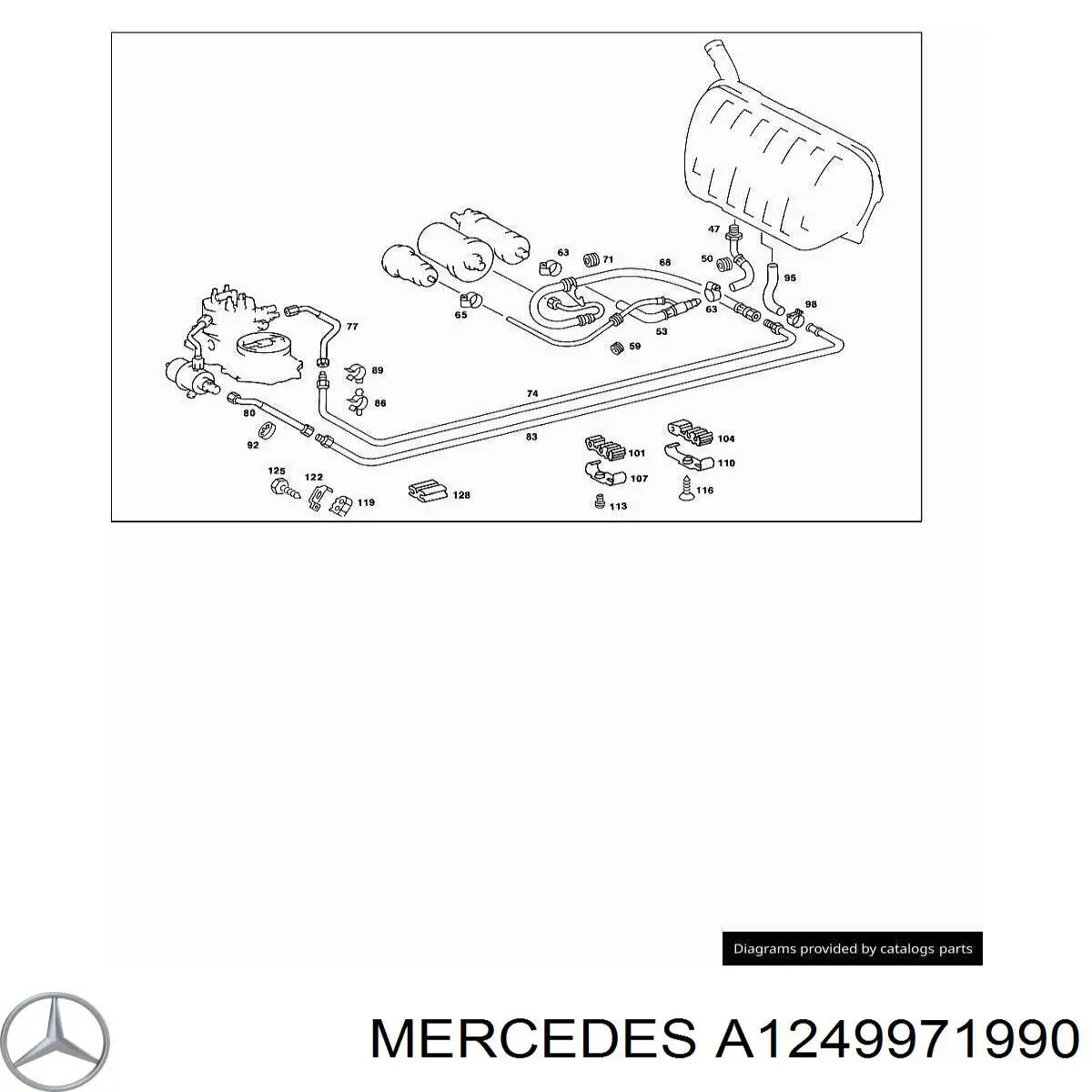  A1249971990 Mercedes