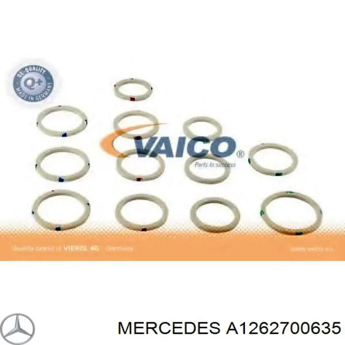 Ремкомплект АКПП Mercedes A1262700635 ціна, від 216.21 USD