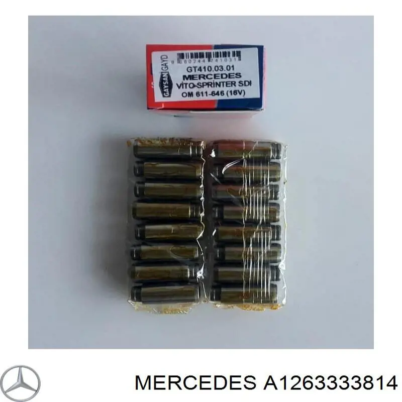 Сайлентблок переднього верхнього важеля Mercedes A1263333814