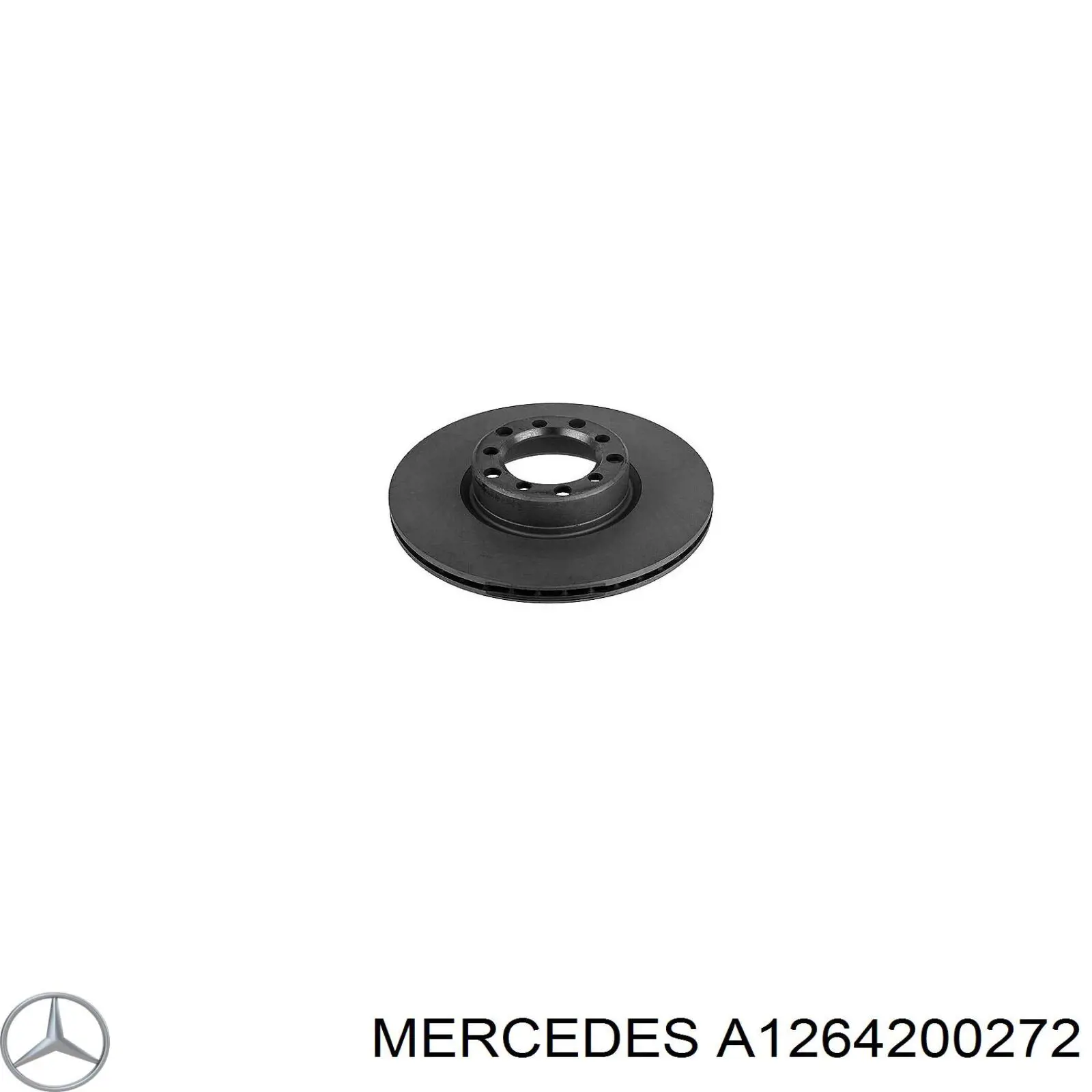Купити A1264200272 Mercedes Ротор гальмівний