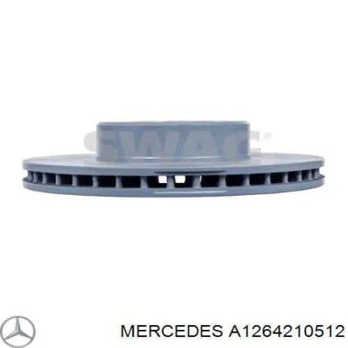 Купити A1264210512 Mercedes Ротор гальмівний