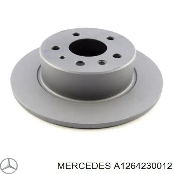 Купити A1264230012 Mercedes Диск заднього гальма