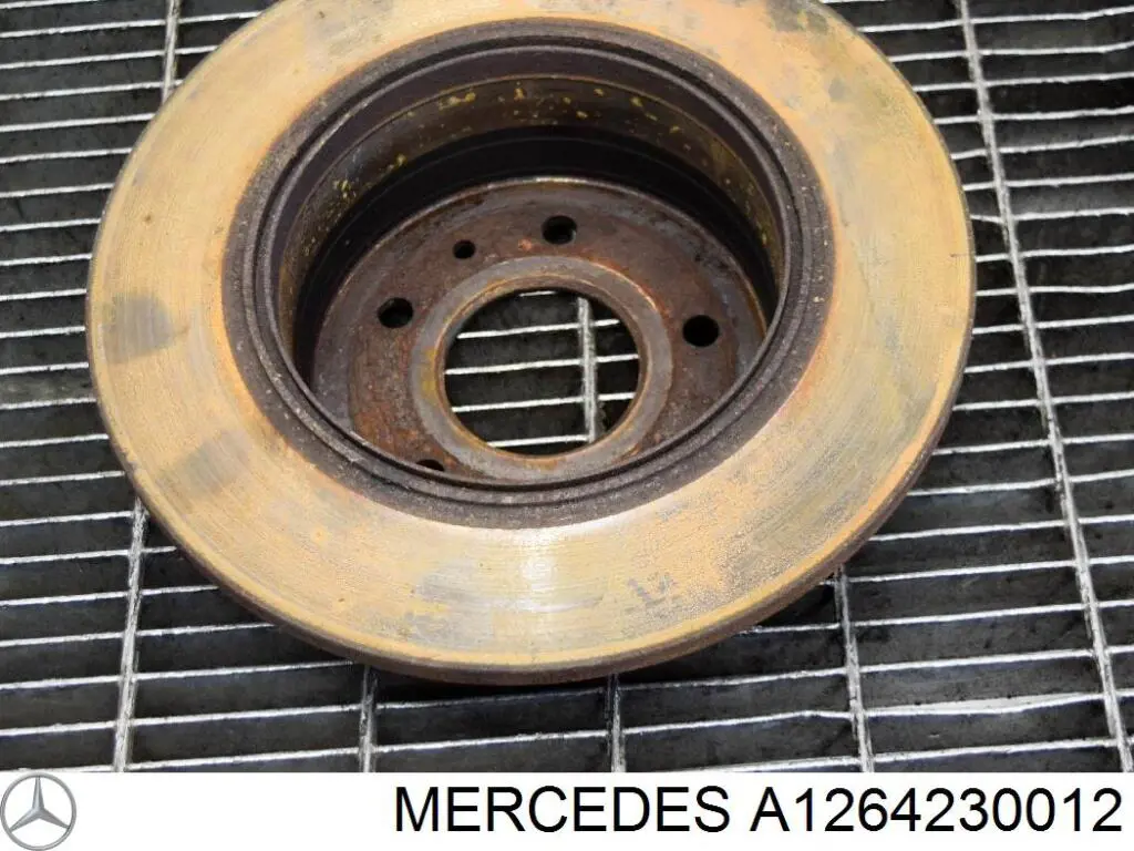 A1264230012 Mercedes диск гальмівний задній