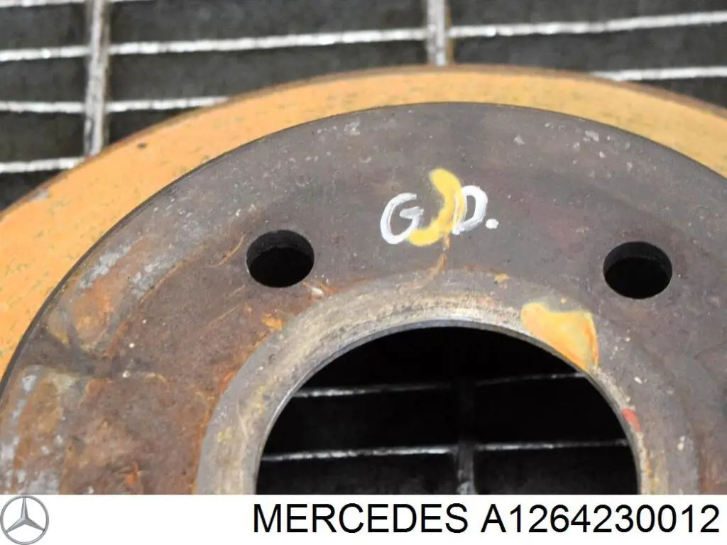 Задні дискові гальма Mercedes A1264230012 ціна, від 30.15 USD
