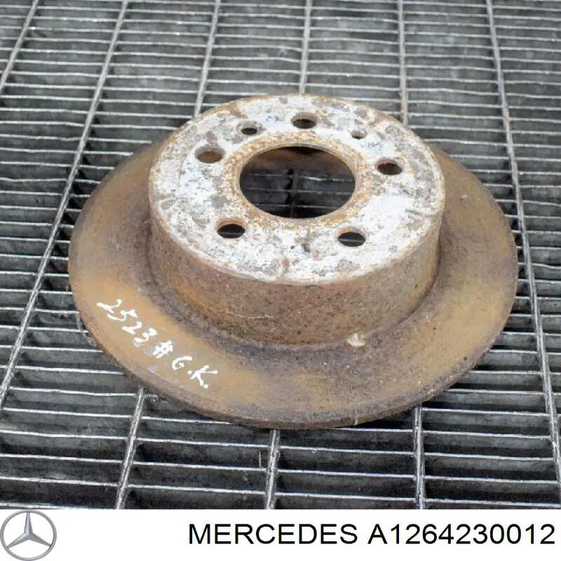 Купити A1264230012 Mercedes Диск заднього гальма