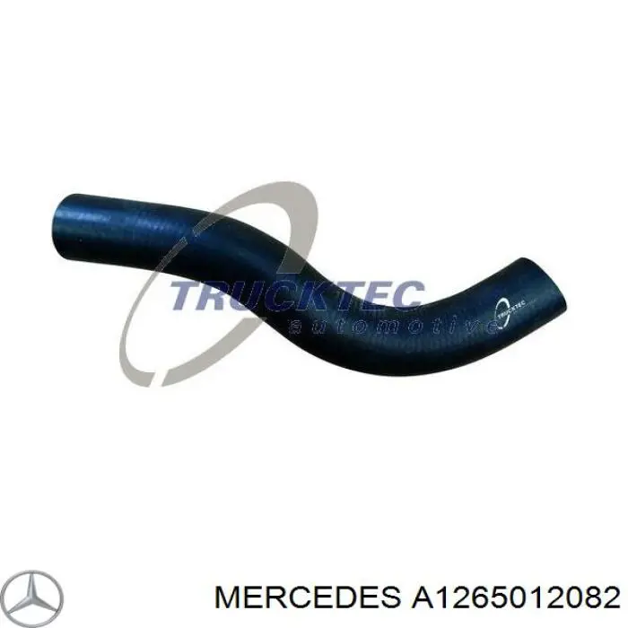 Купити A1265012082 Mercedes Шланг/патрубок радіатора охолодження, верхній