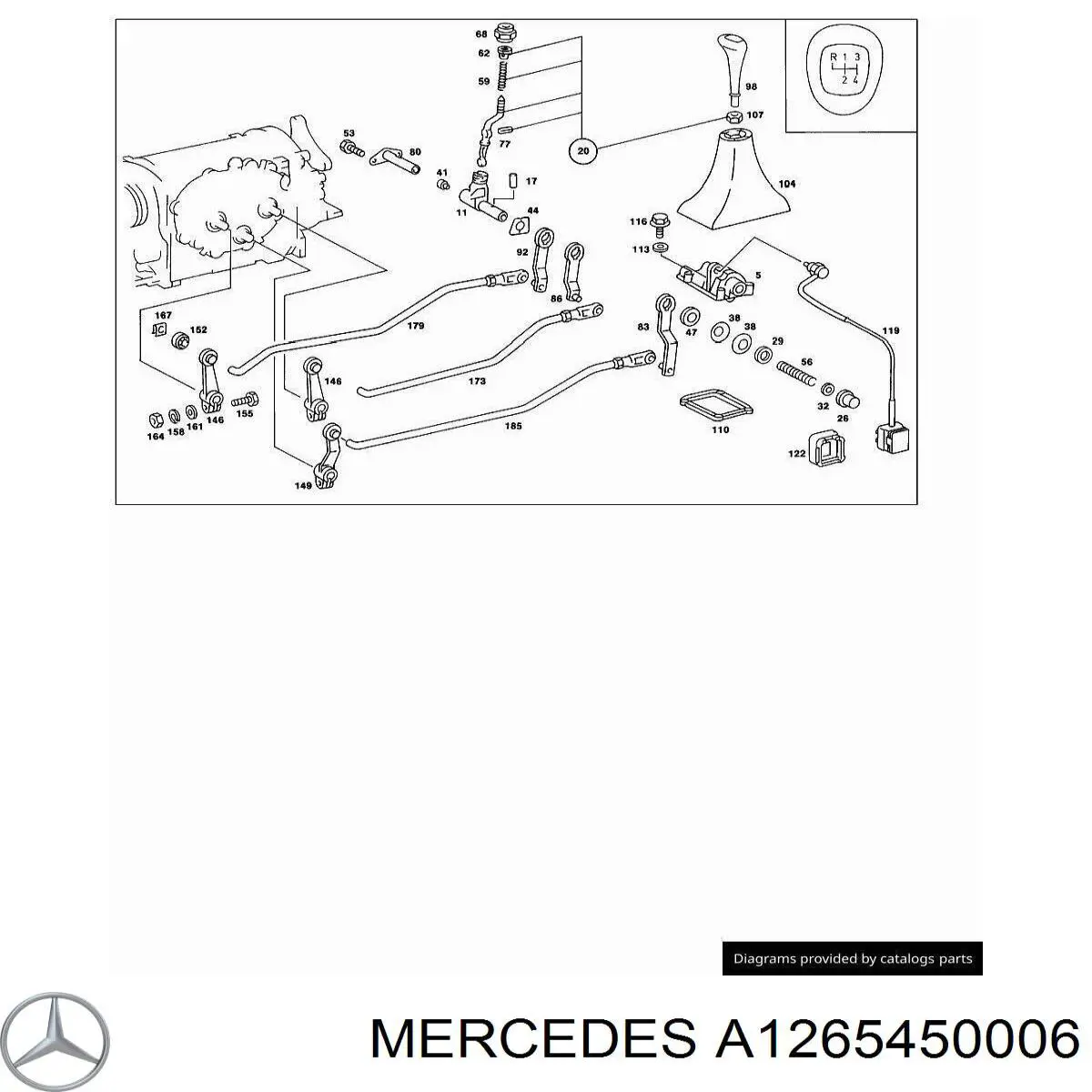 A1265450006 Mercedes 