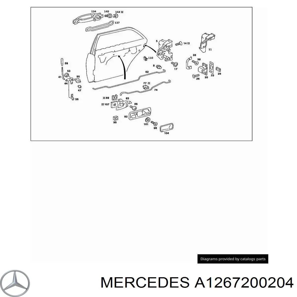  A1267200204 Mercedes