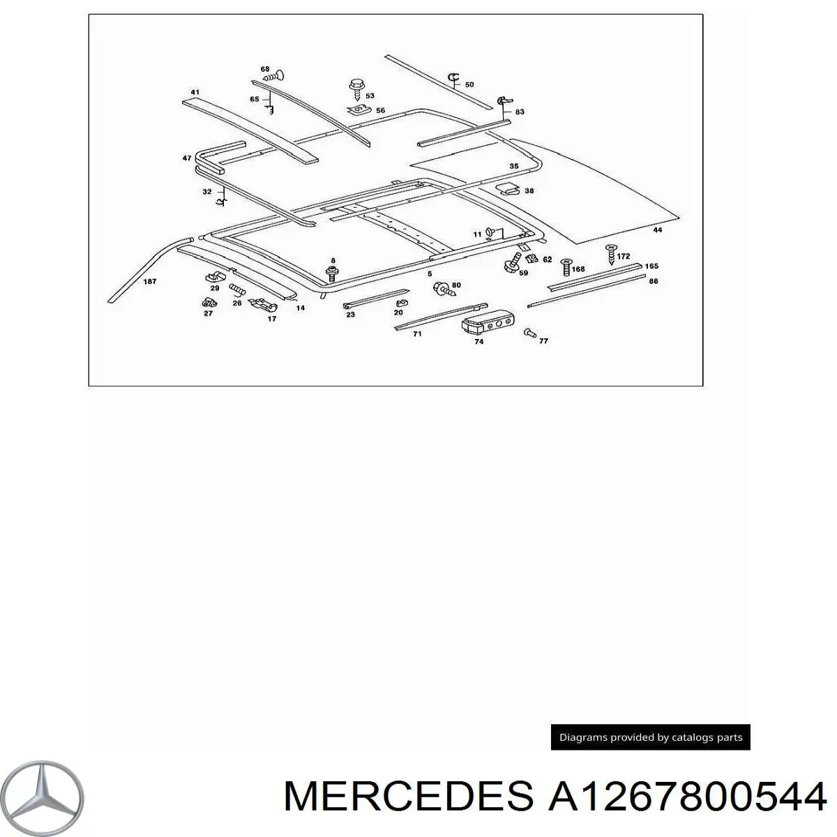  A1267800544 Mercedes