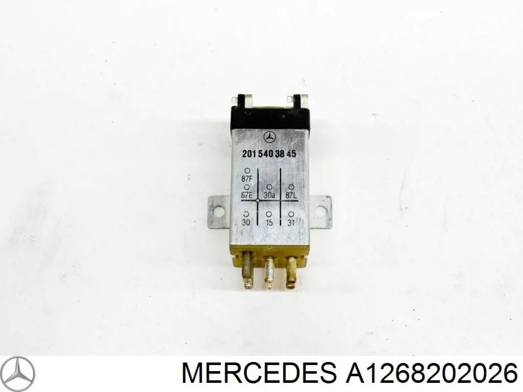 Реле електричне багатофункціональне Mercedes A1268202026 ціна, від 6.33 USD