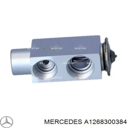 A1268300384 Mercedes клапан trv, кондиціонера
