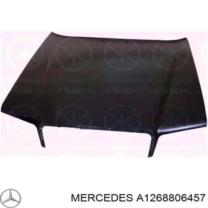 Капот на Mercedes S-Class (W126)