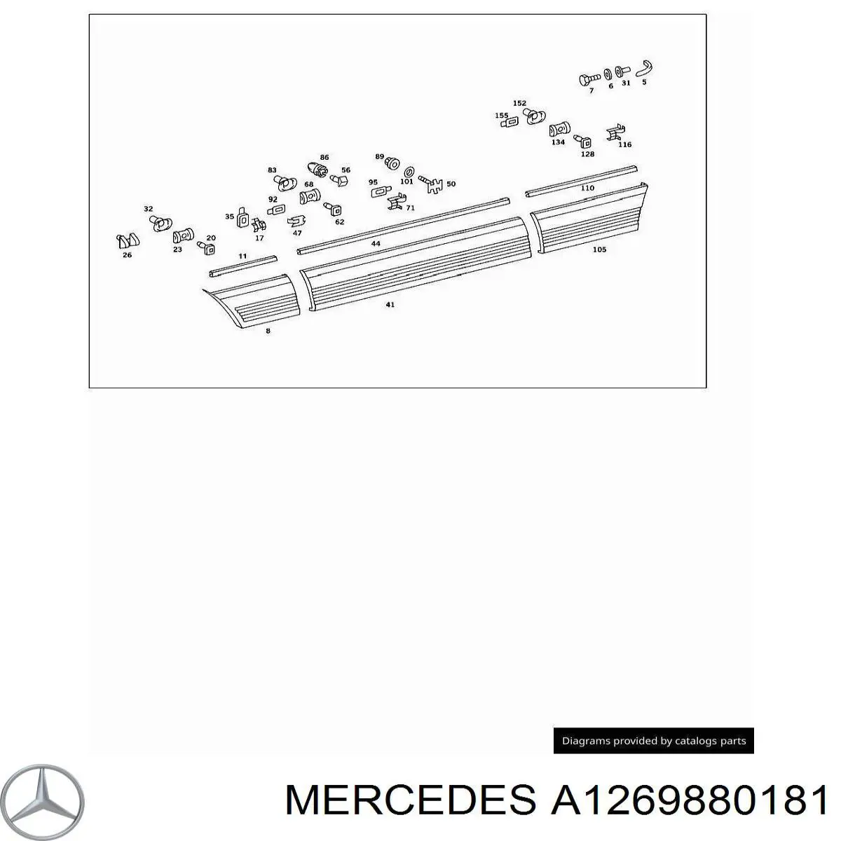 A0019883481 Mercedes 