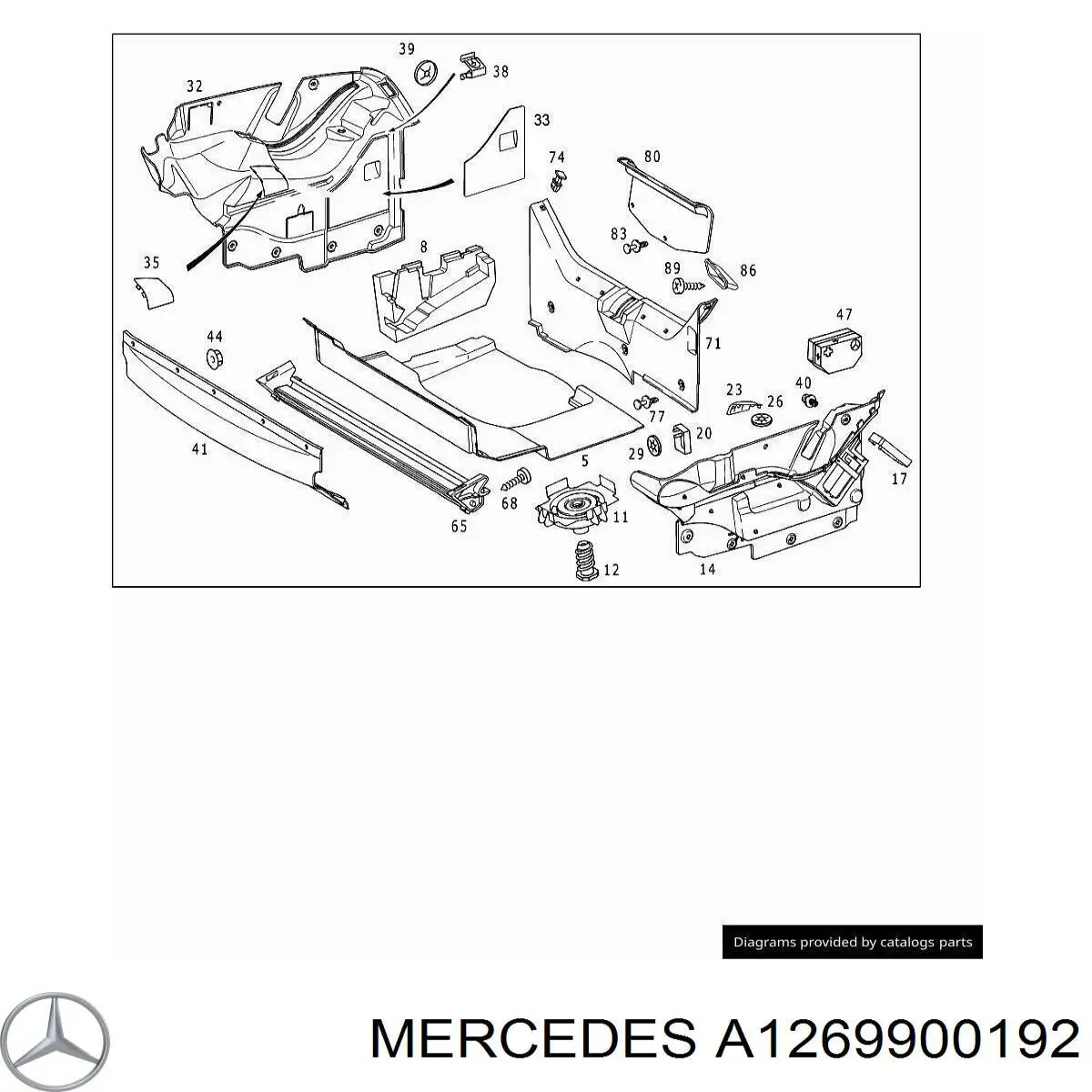  A1269900192 Mercedes