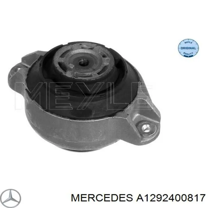 Права подушка двигуна Mercedes A1292400817 ціна, від 59.03 USD