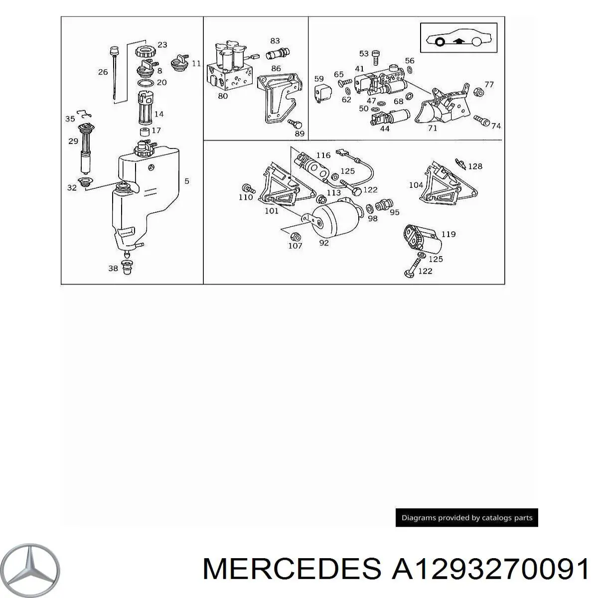  A1293270091 Mercedes