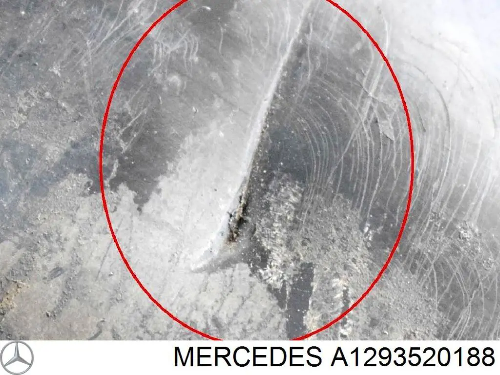 Захист заднього нижнього важеля A1293520188 Mercedes