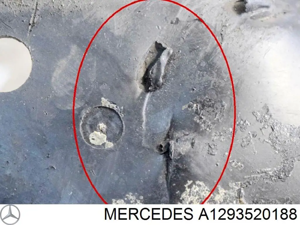 Захист заднього нижнього важеля Mercedes A1293520188 ціна, від 3.84 USD