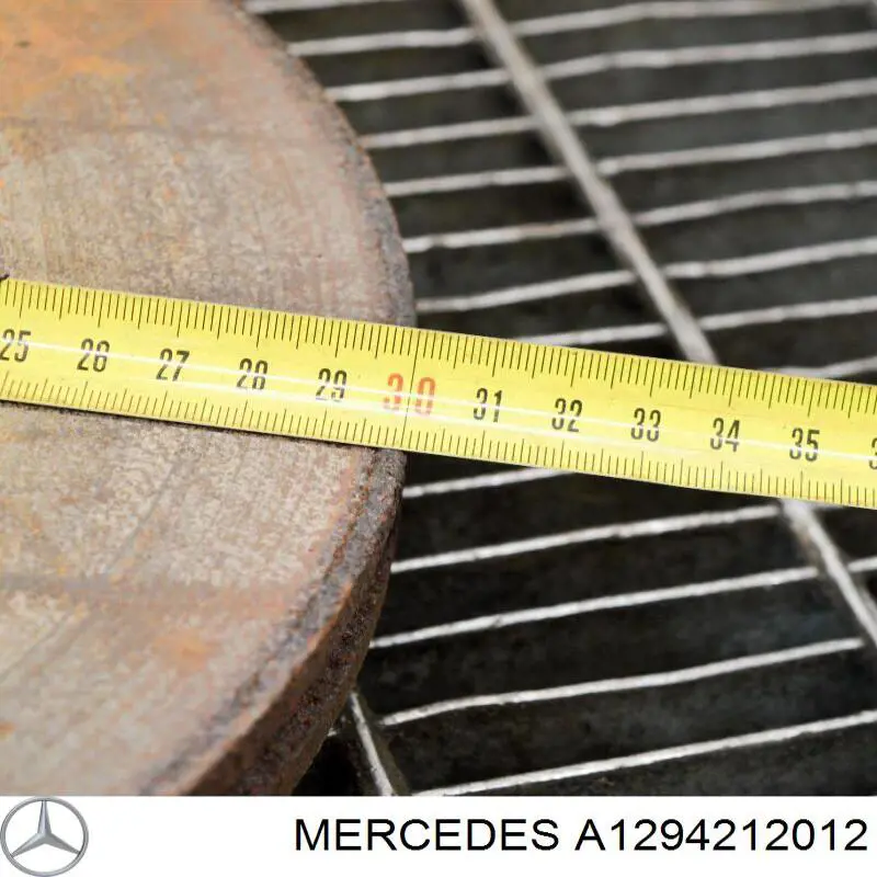 Гальмівні диски передні A1294212012 Mercedes