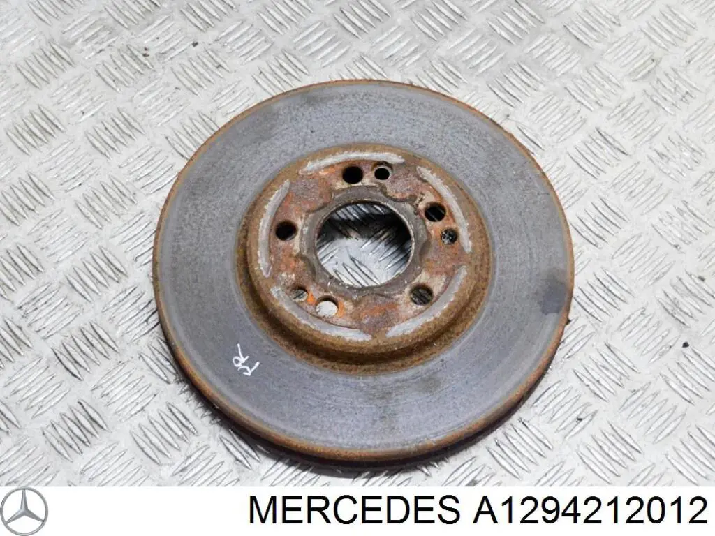 A1294212012 Mercedes диск гальмівний передній