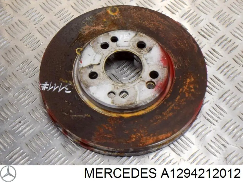 A1294212012 Mercedes Гальмо дискове переднє