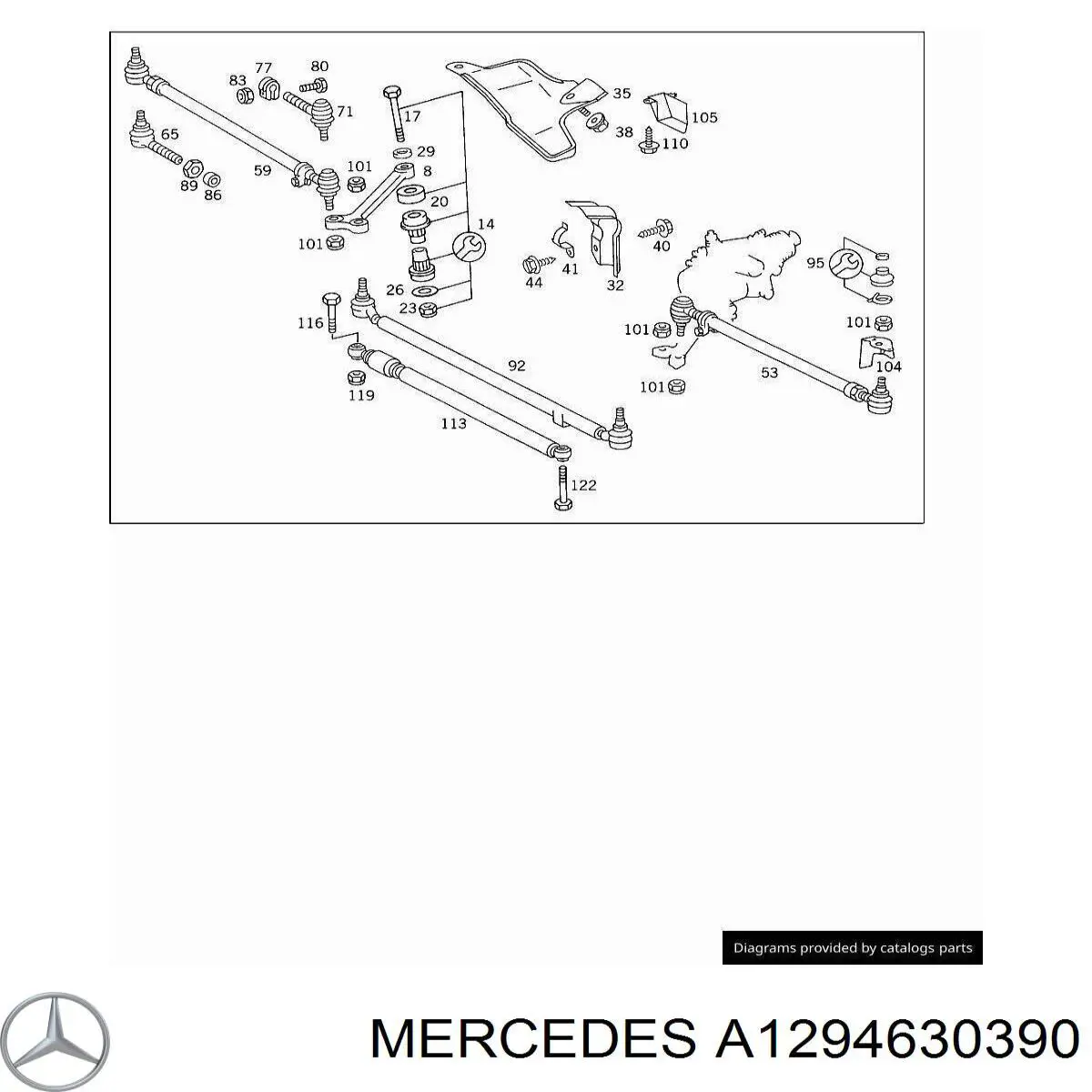 A1294630390 Mercedes 