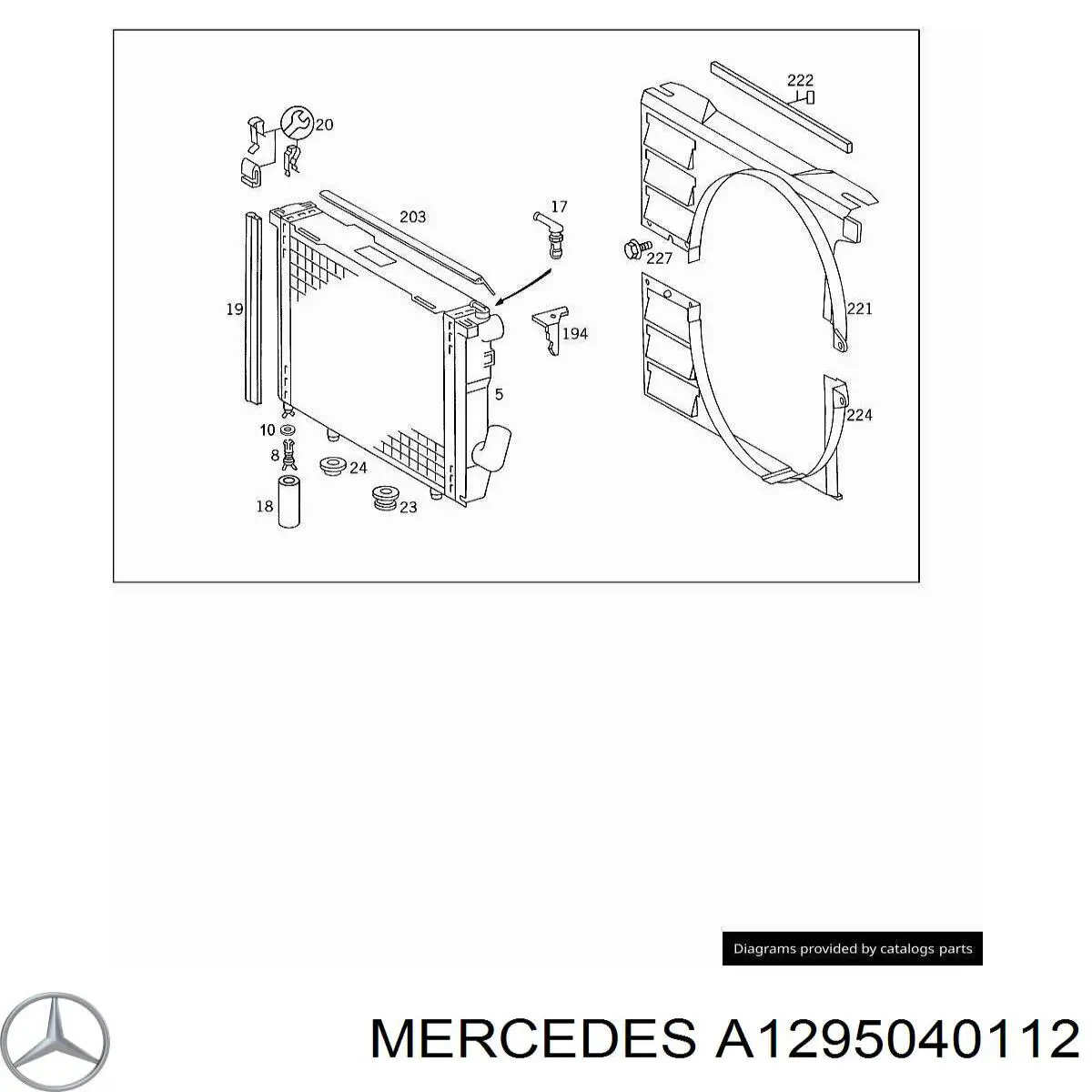 A1295040112 Mercedes 