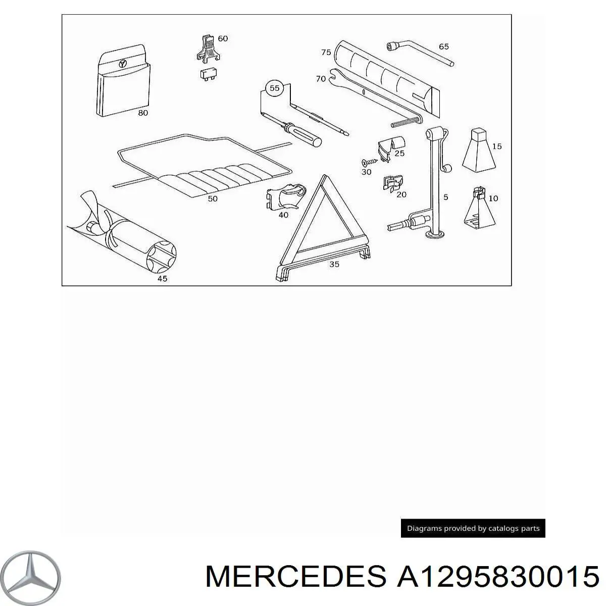 A1295830015 Mercedes 