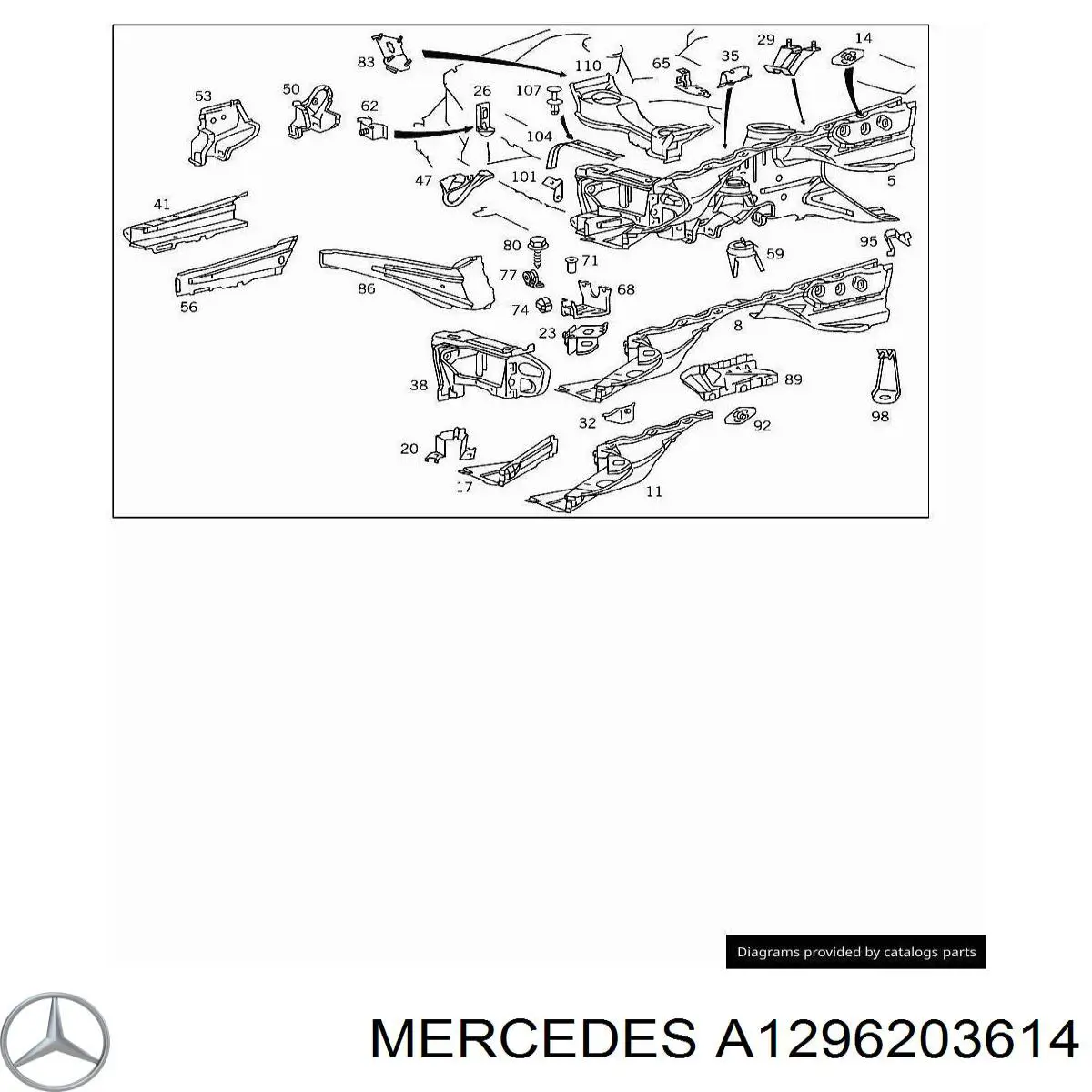  A1296203614 Mercedes