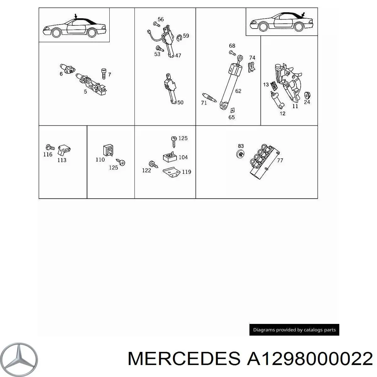  A1298000022 Mercedes